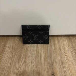 Louis Vuitton Wallet Card Holder | Black | Brand New